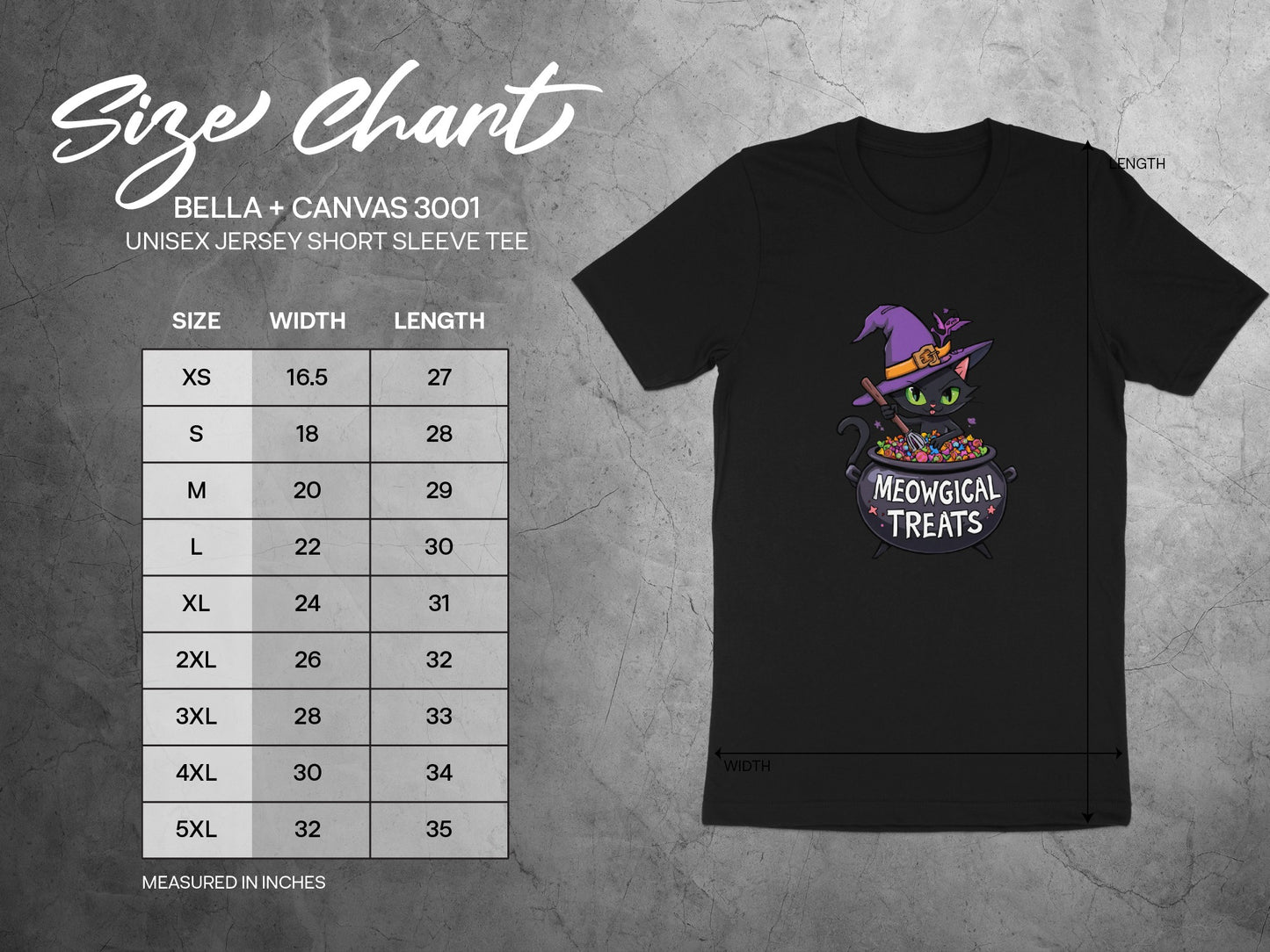 Meowgical Treats Cat Witch Unisex Jersey Short Sleeve Tee product