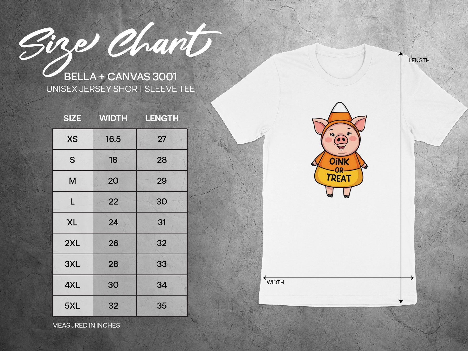 Unisex Halloween Shirt with Oink or Treat Design product type