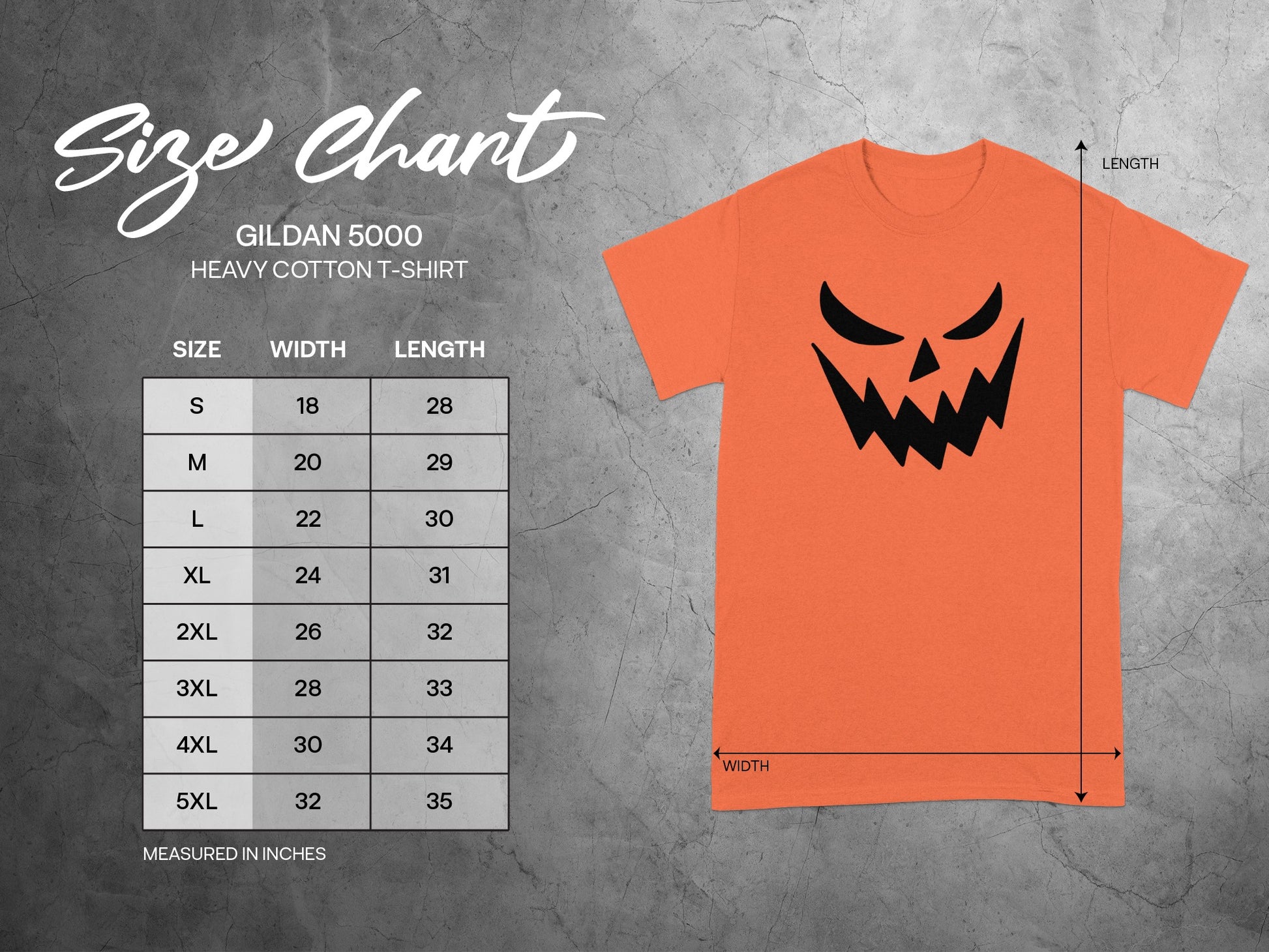 Halloween Jack-O-Lantern Face T-Shirt product type