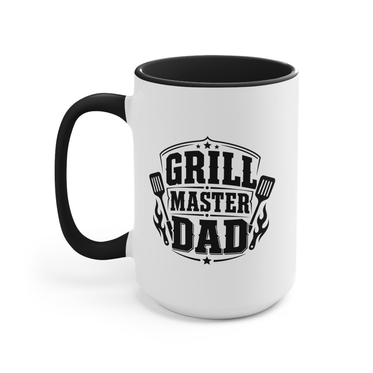 Grill Master Dad Accent Mug