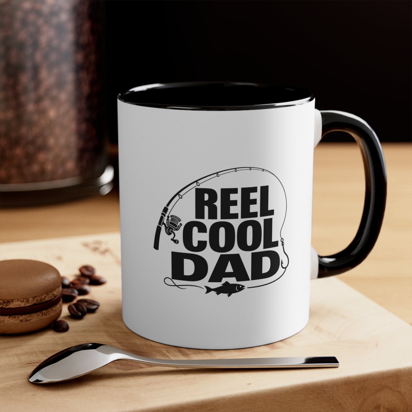 Reel Cool Dad Accent Mug