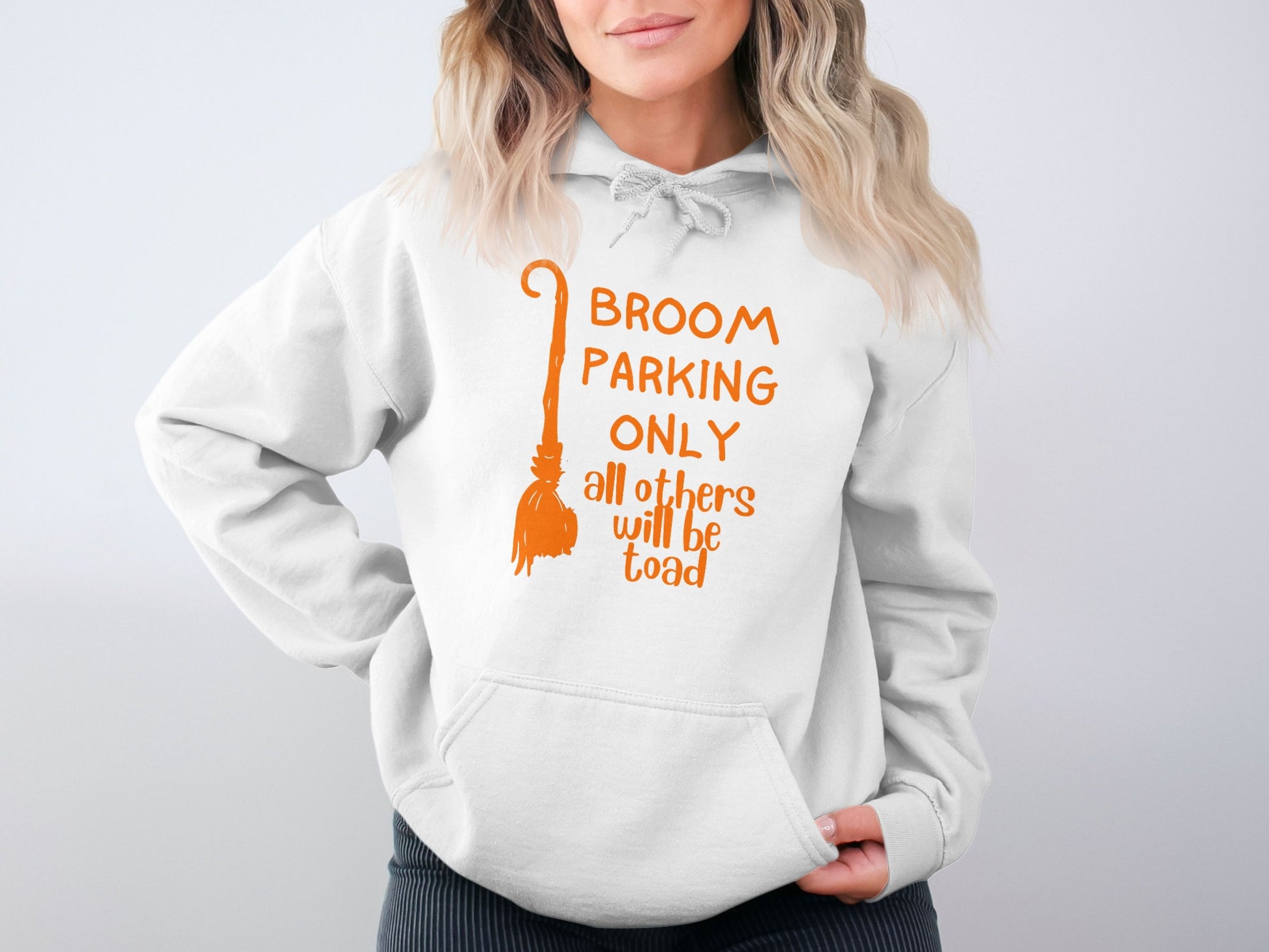 Broom Parking Only All Others Will Be Toad Hoodie product