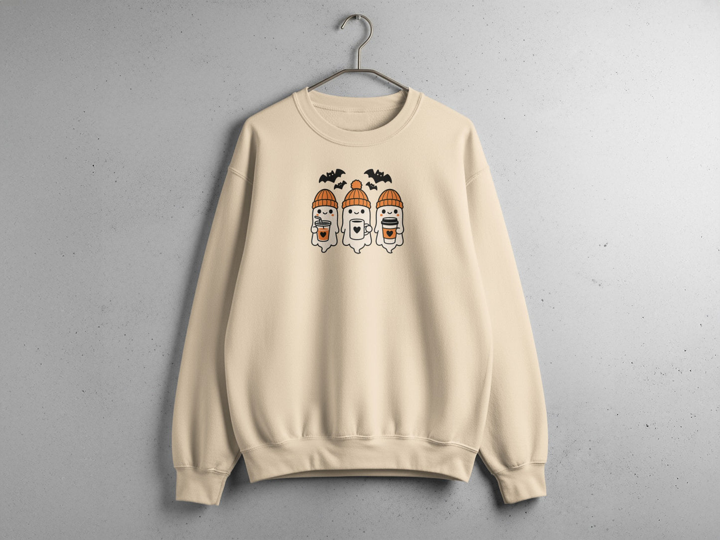 Halloween Themed Festive Cozy Sweatshirt product type