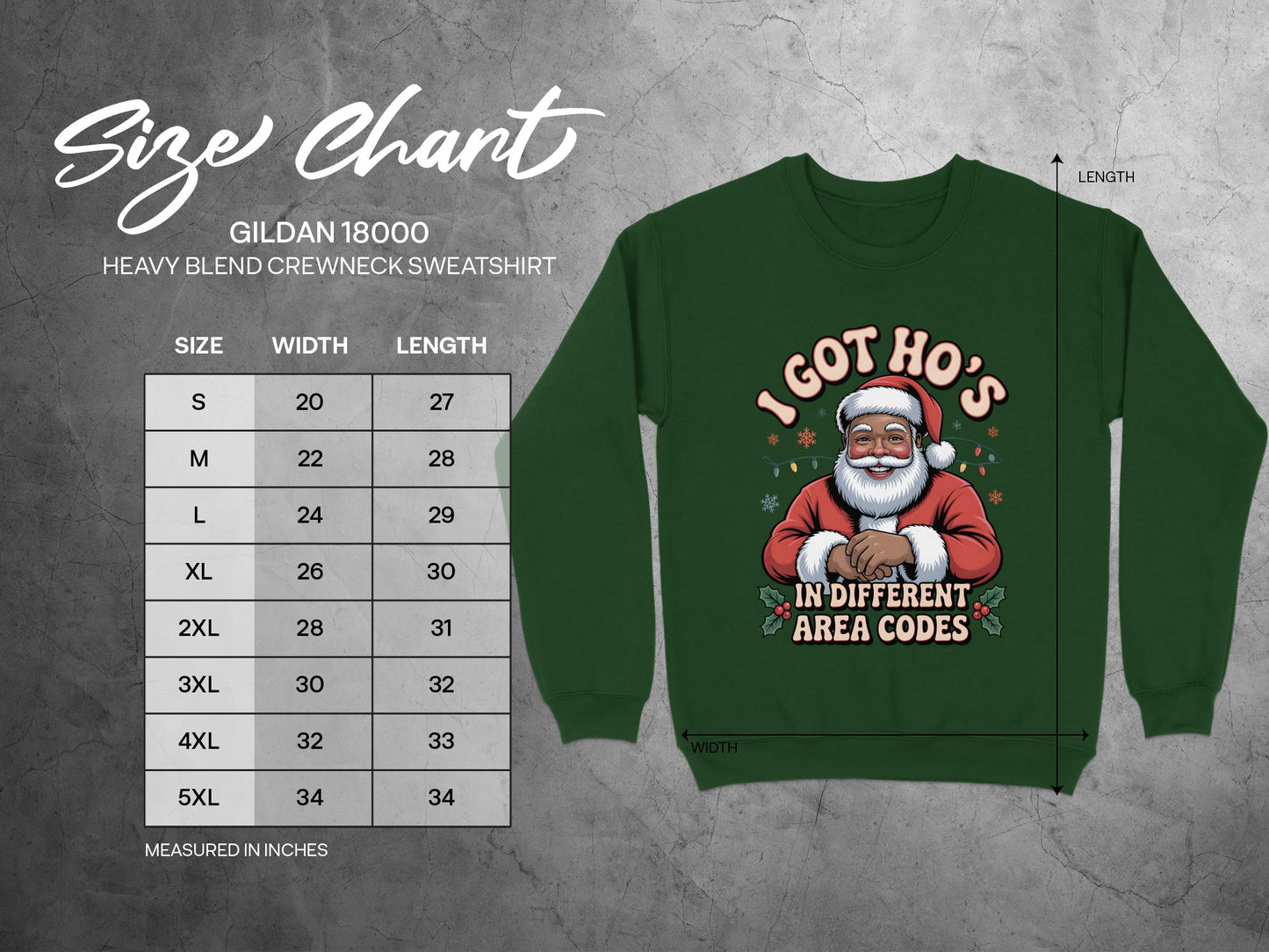I Got Ho's In Different Area Codes Sweatshirt