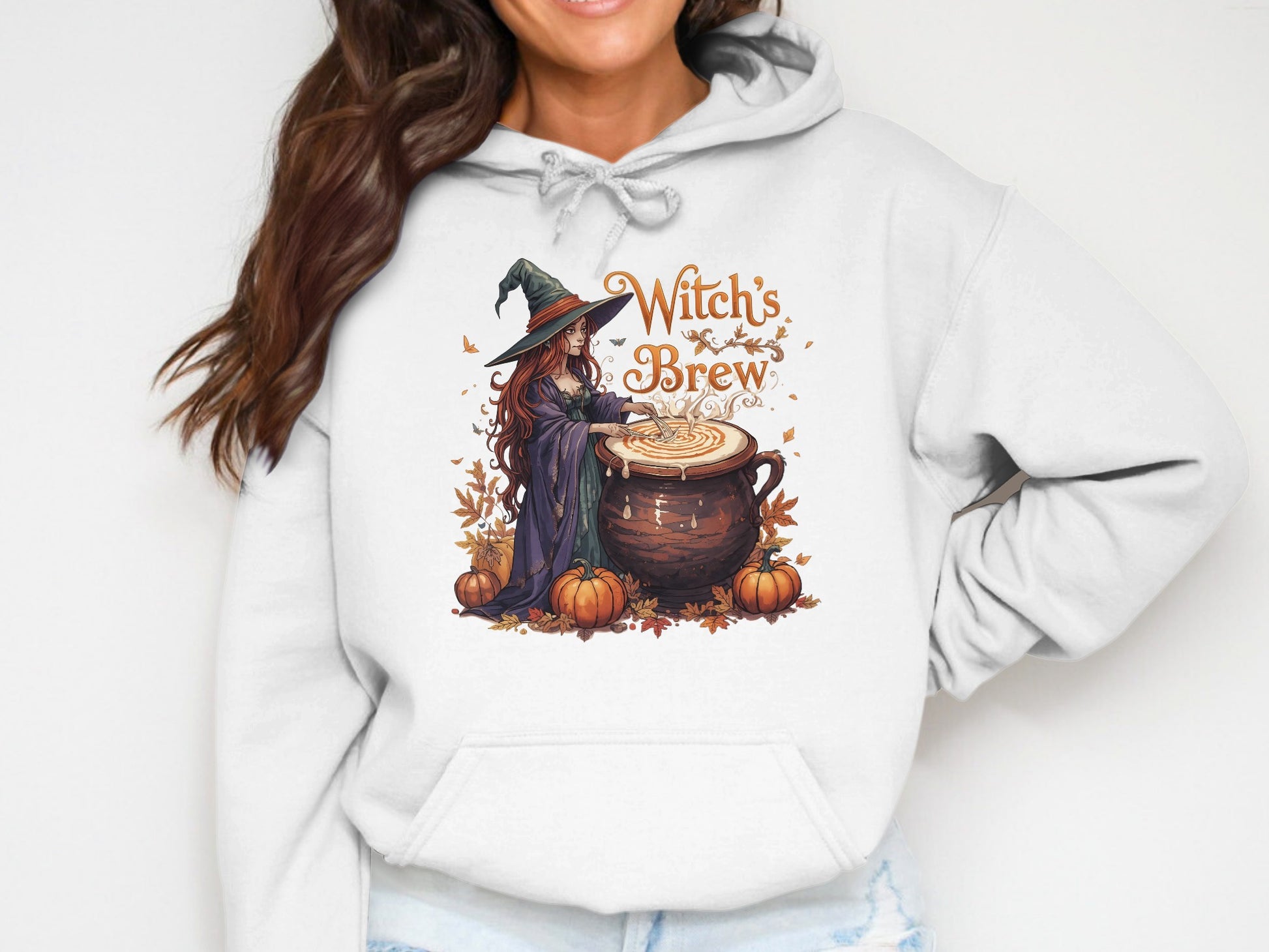 Witch's Brew Halloween Theme Graphic Hoodie product
