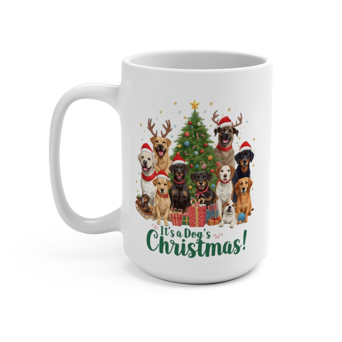 It's a Dog's Christmas Festive Mug for Holiday Cheer