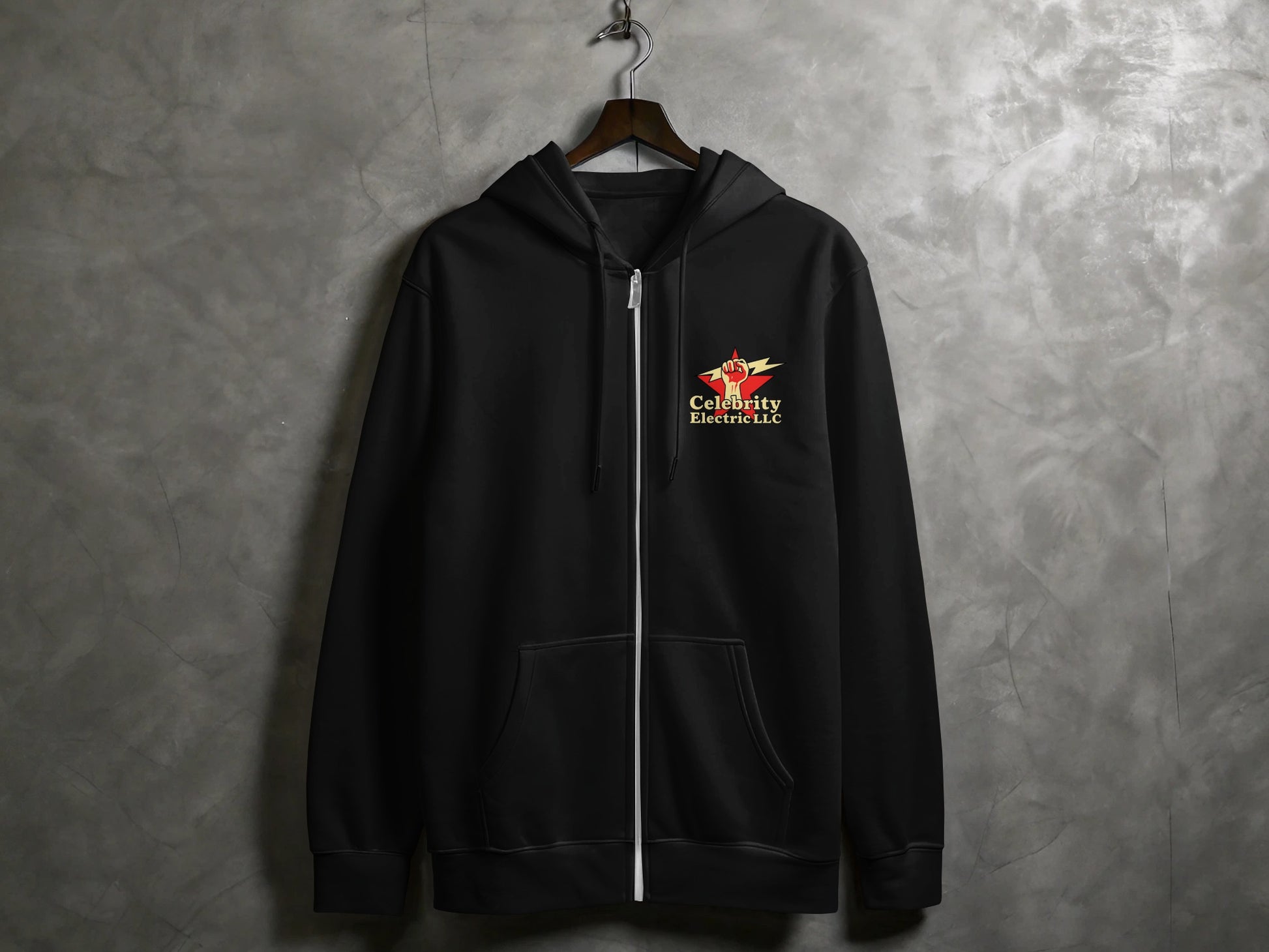 Celebrity Electric LLC Logo Black Hoodie product