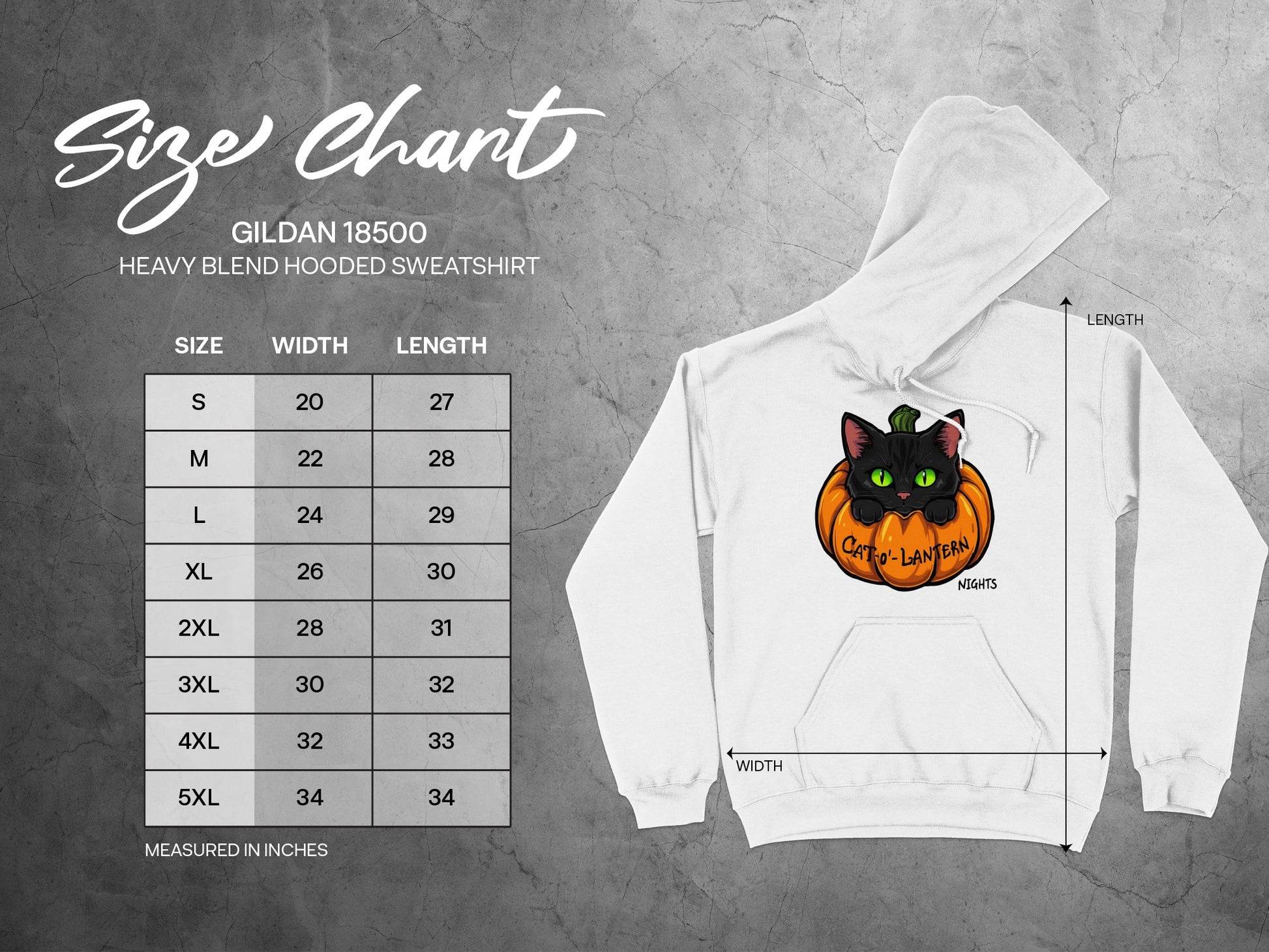 Cat-o-lantern Design Halloween Hoodie product
