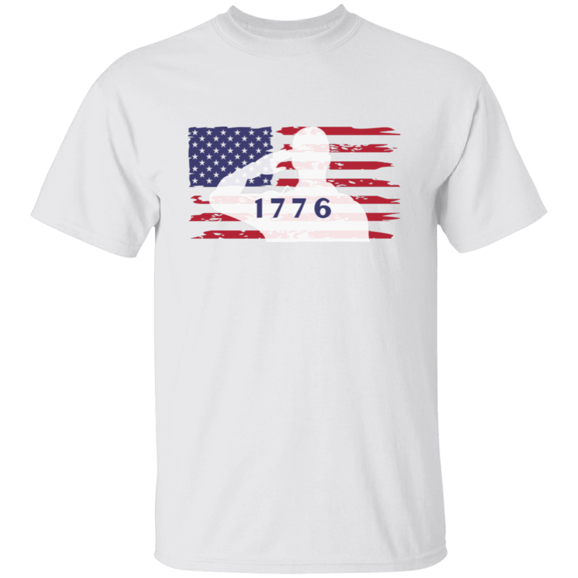 American Flag Salute T-Shirt