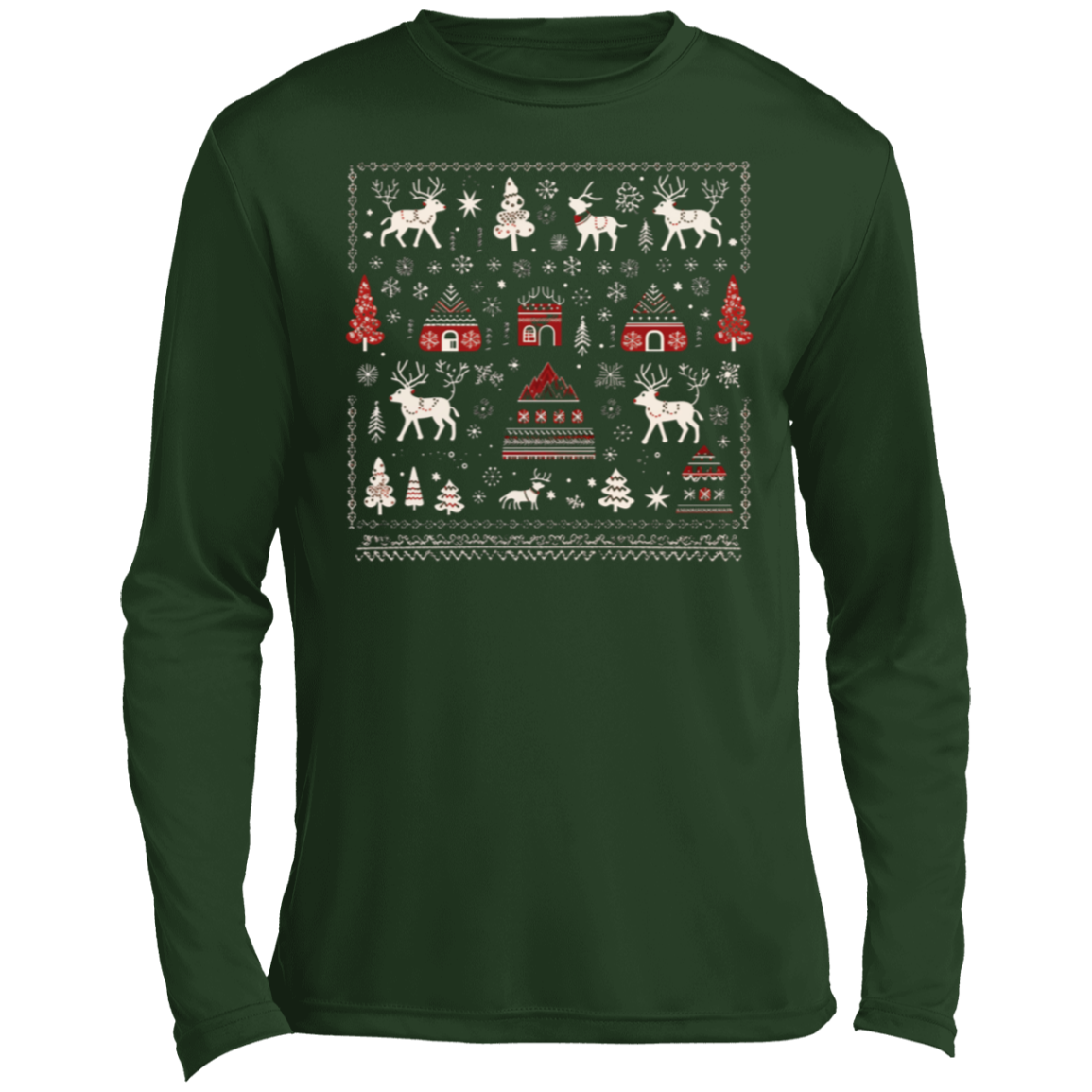 Men’s Long Sleeve Christmas Tee