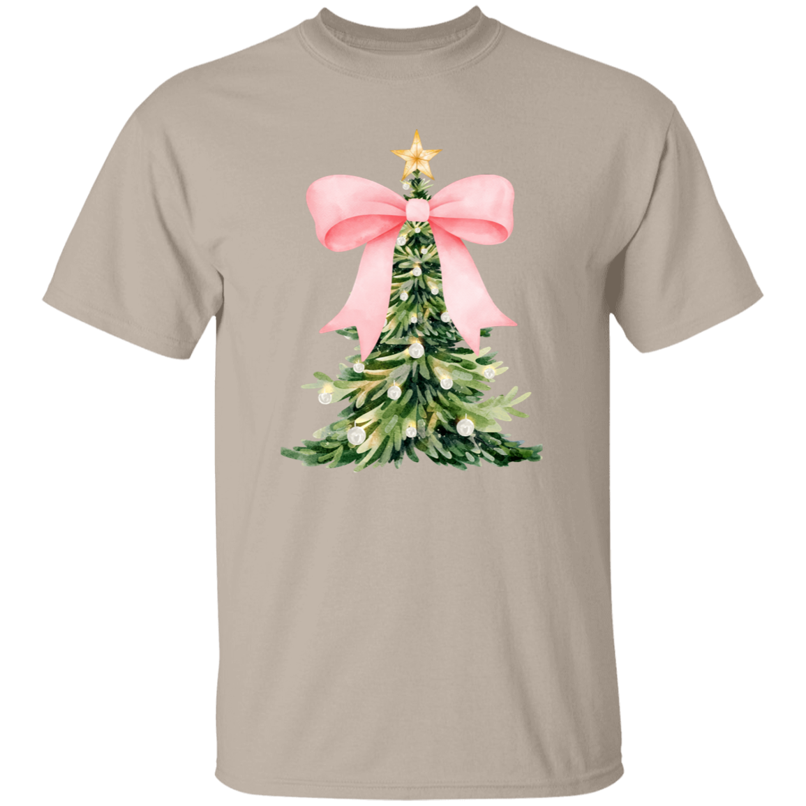 Christmas Tree Bow T-Shirt | Sweater