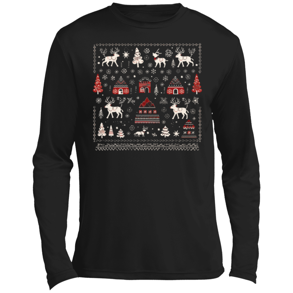 Men’s Long Sleeve Christmas Tee