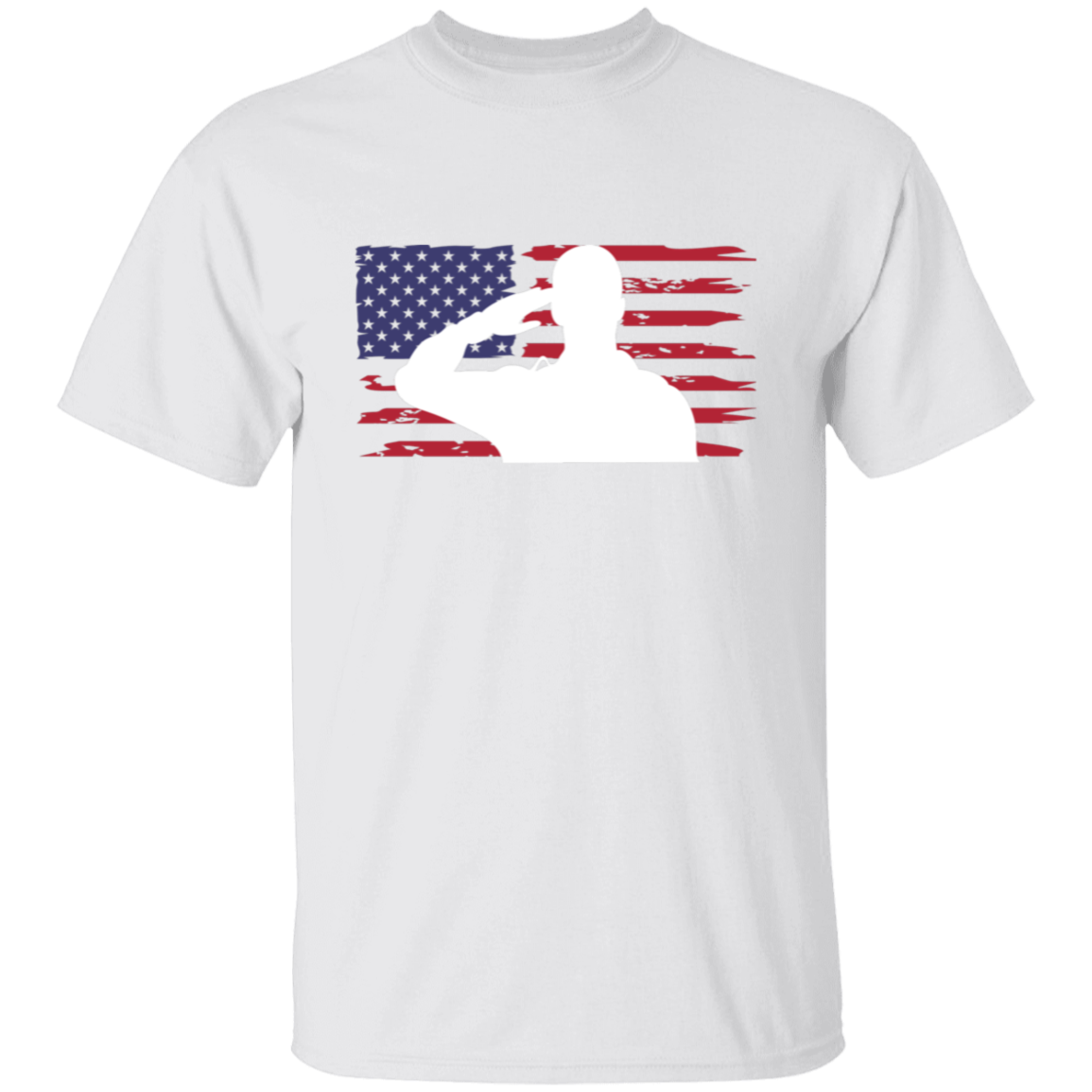 American Flag Salute T-Shirt