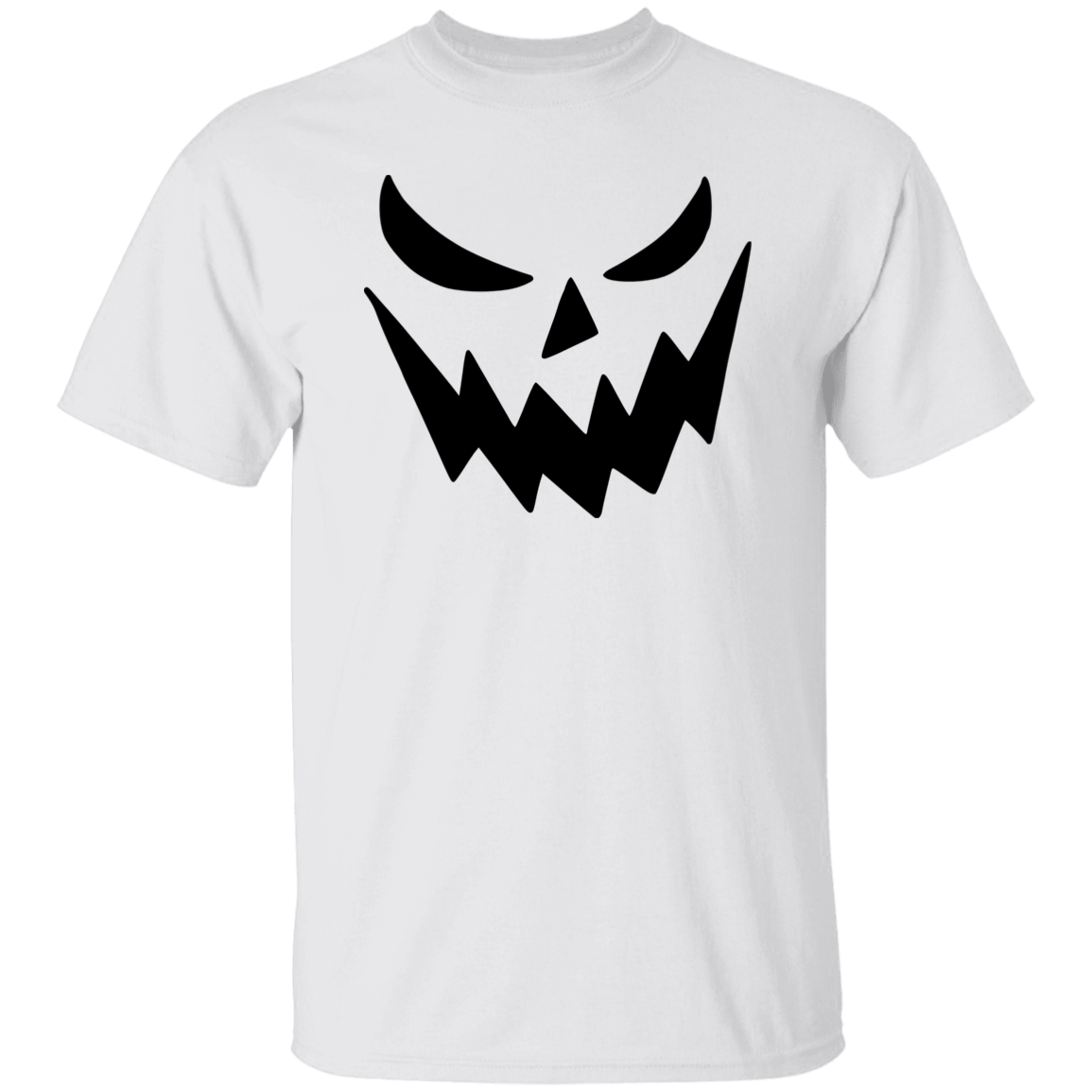 Jack O Lantern Halloween Face T-Shirt (Scary)