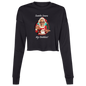 Santa Loves My Cookies Cropped Fleece