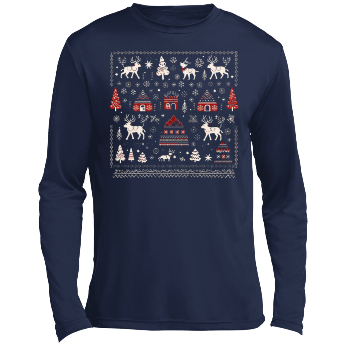 Men’s Long Sleeve Christmas Tee