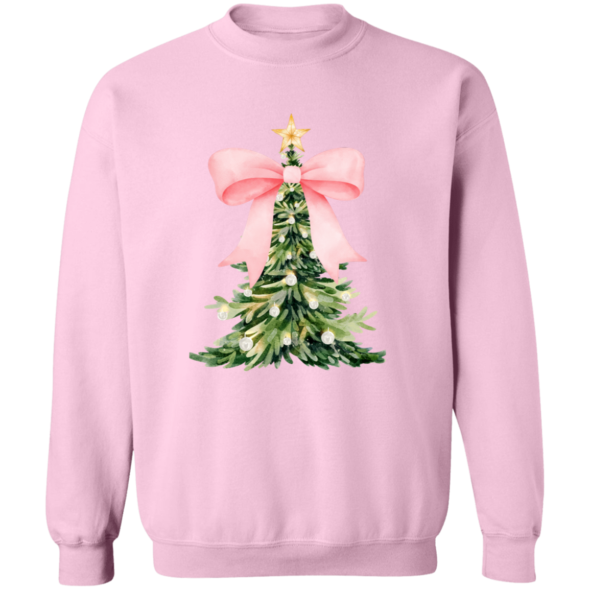 Christmas Tree Bow T-Shirt | Sweater