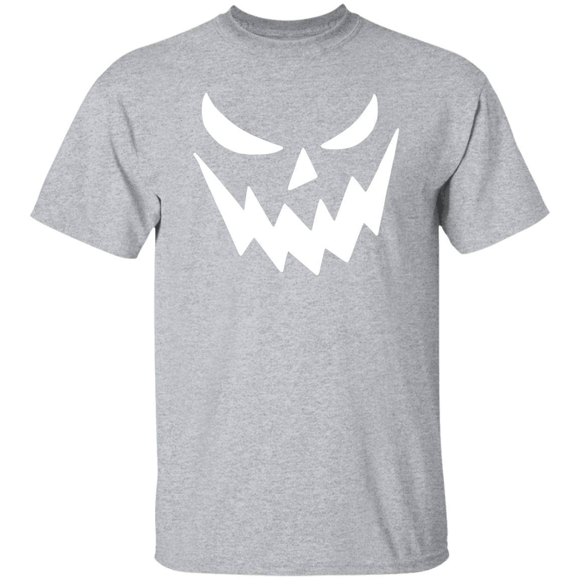 Jack O Lantern Halloween Face T-Shirt (Scary)