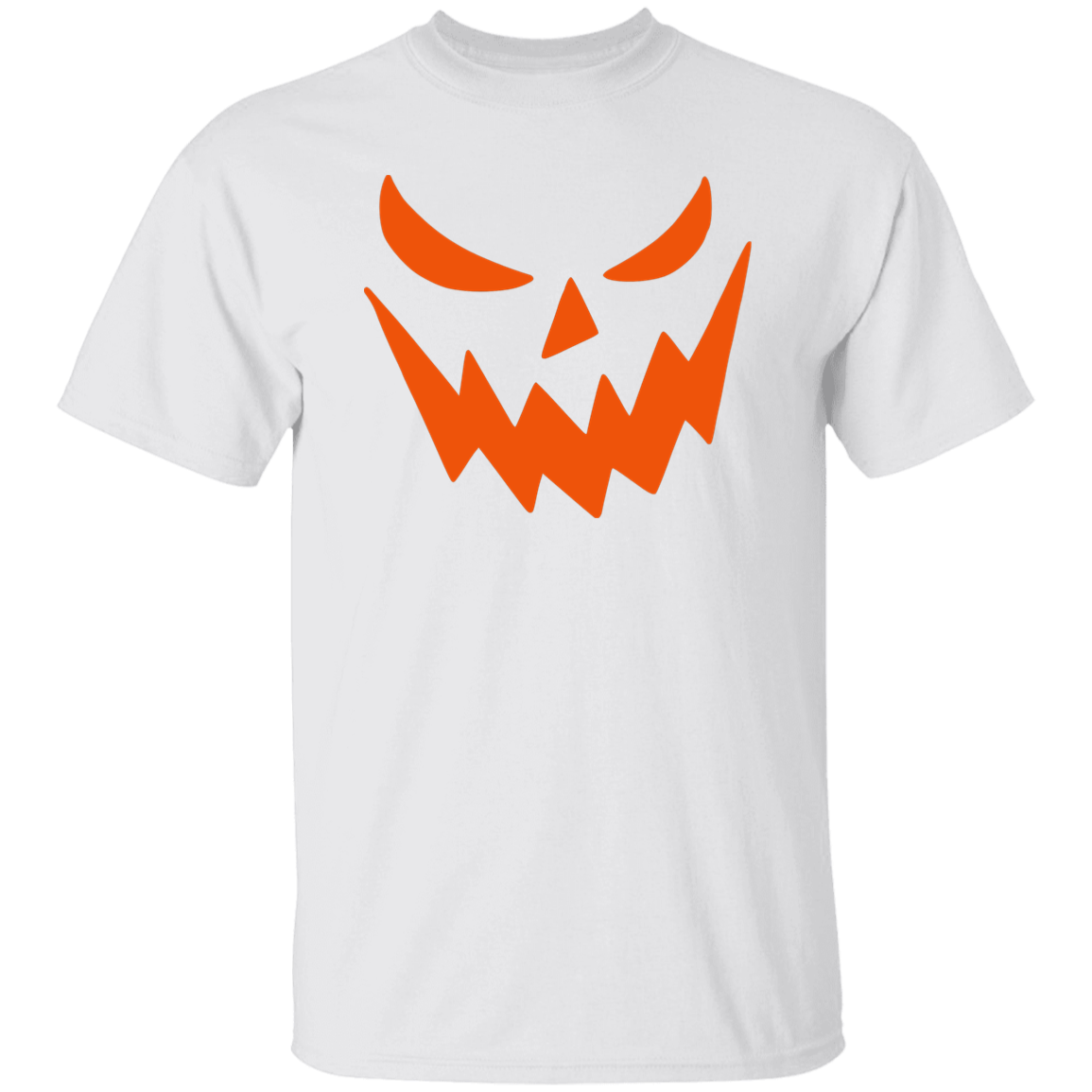 Jack O Lantern Halloween Face T-Shirt (Scary)