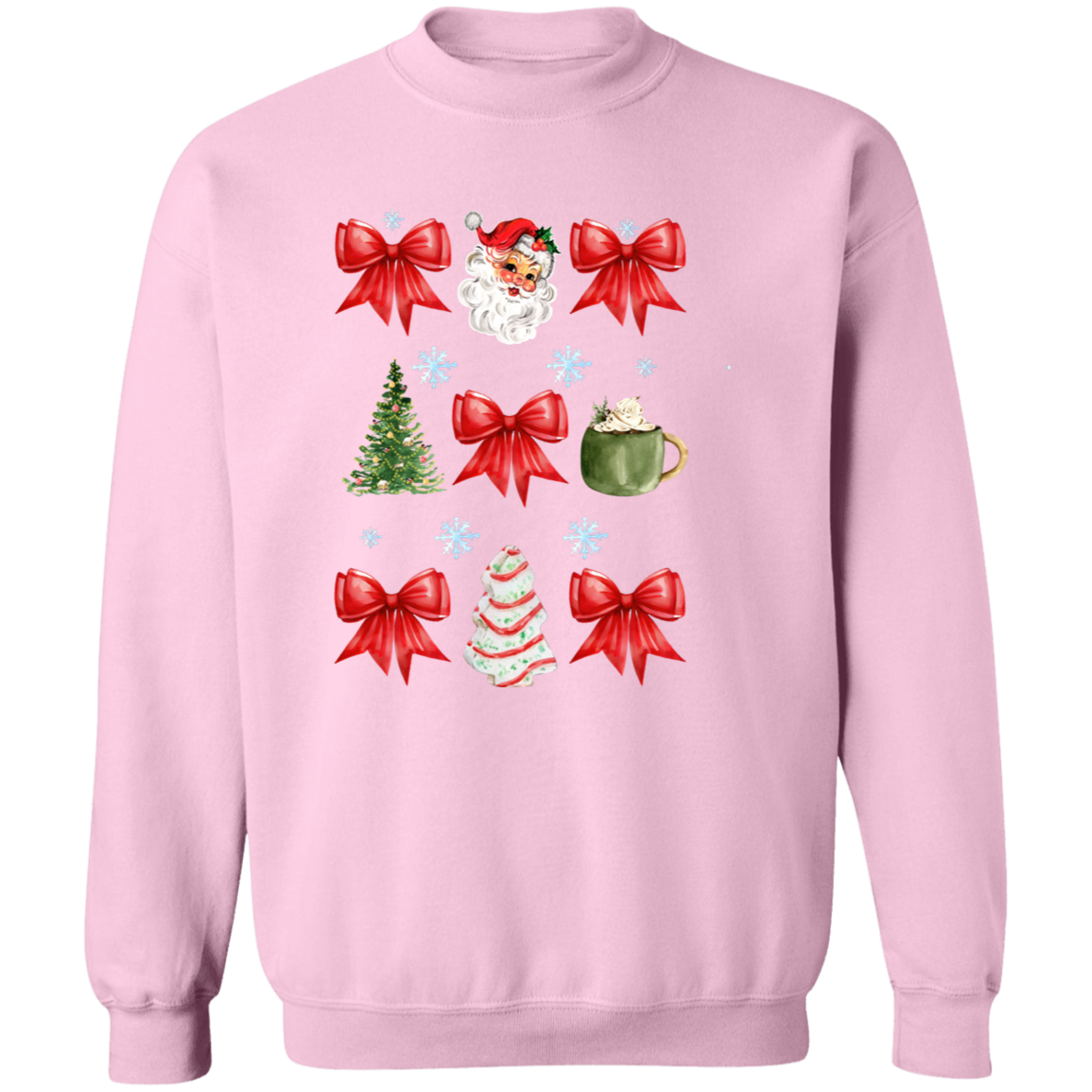 Christmas Croquette Bow T-Shirt | Sweater