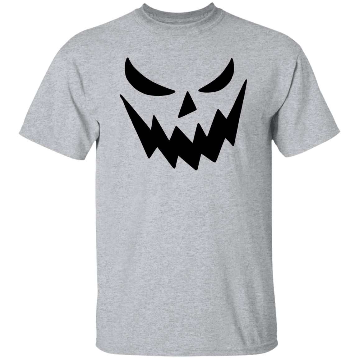 Jack O Lantern Halloween Face T-Shirt (Scary)