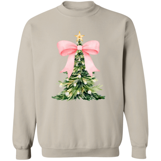 Christmas Tree Bow T-Shirt | Sweater