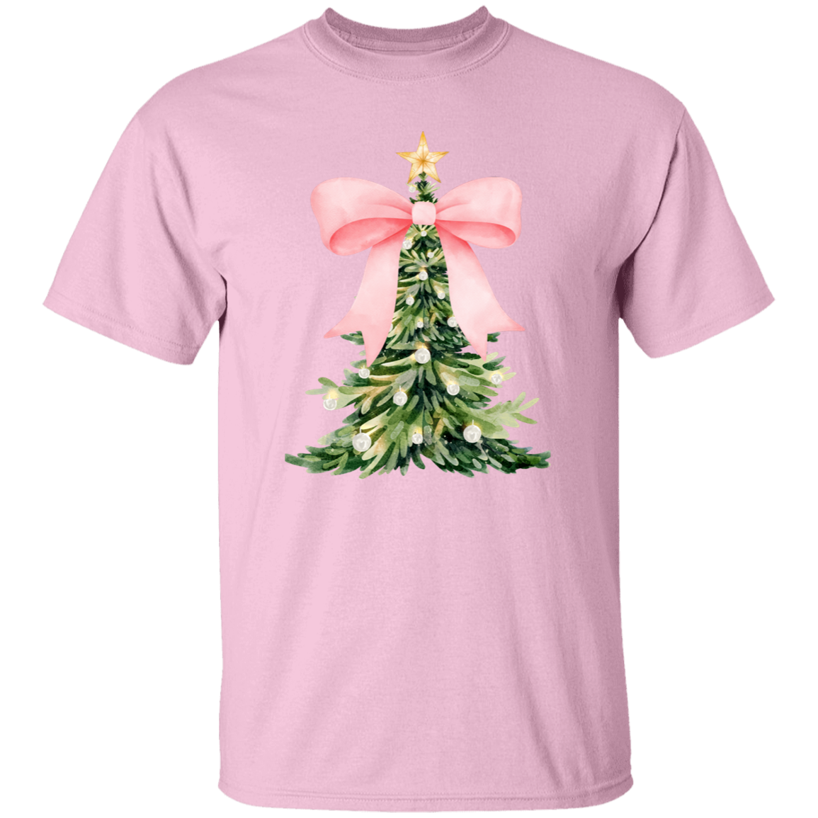 Christmas Tree Bow T-Shirt | Sweater