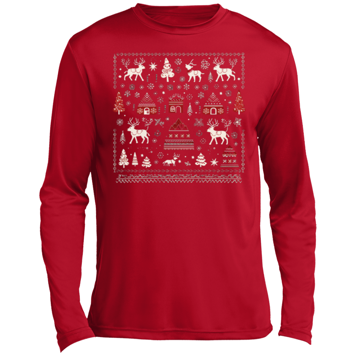 Men’s Long Sleeve Christmas Tee