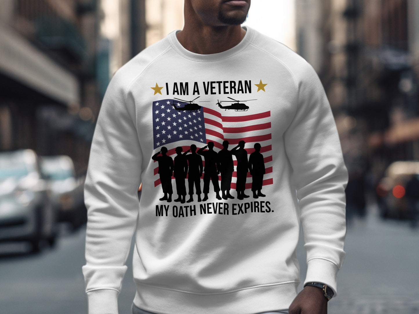 I Am a Veteran My Oath Never Expires sweatshirt