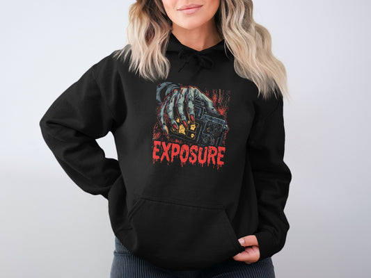 Exposure Graphic Print Comfortable Hoodie product