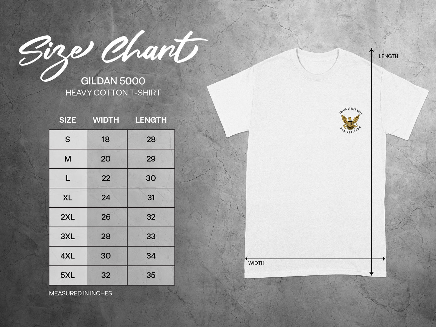 Golden Eagle Design Heavy Cotton T-Shirt