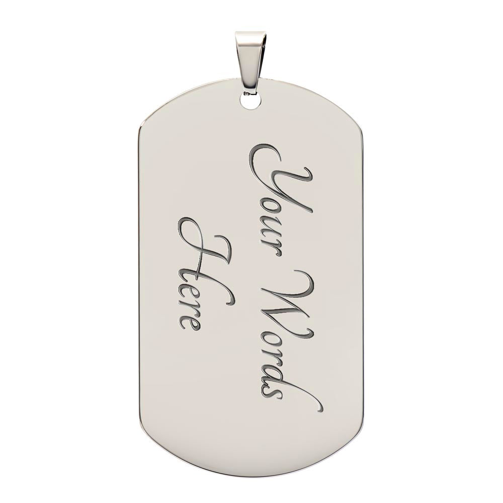 Never Forget 9/11 Field of Flags Dog Tag Necklace | Twin Towers Sunrise Memorial Pendant | Patriot Day Remembrance Gift