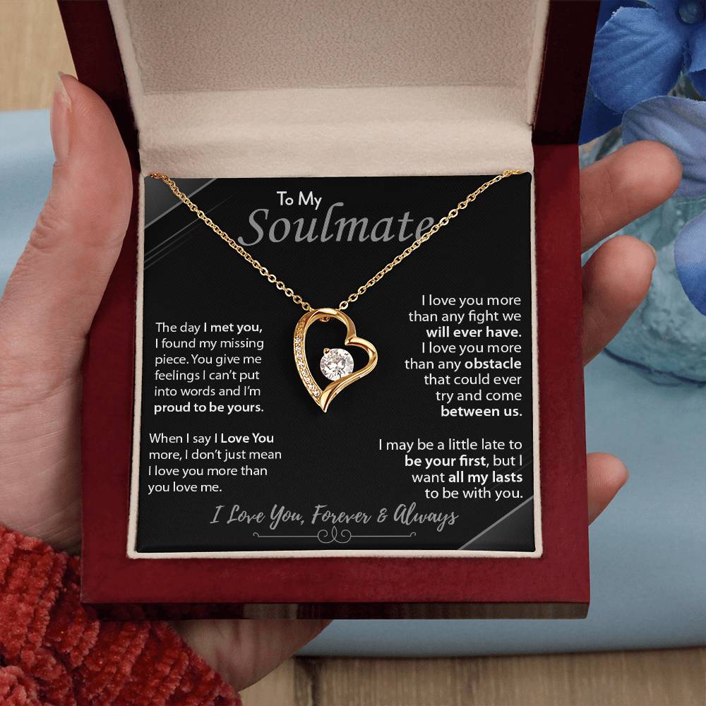 To My Soulmate | Forever Love Necklace