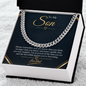 To My Son - Always Remember Cuban Chain from Dad