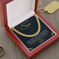 To My Son - Always Remember Cuban Chain from Dad