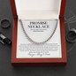 Promise Necklace  - Cuban Link Chain | Valentines Day Gift