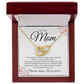 To My Mom - Breast Cancer Awareness Necklace