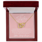 To My Sister - Breast Cancer Awareness Necklace