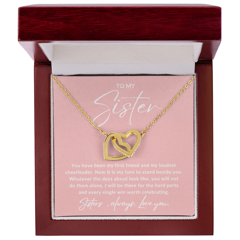 To My Sister - Breast Cancer Awareness Necklace