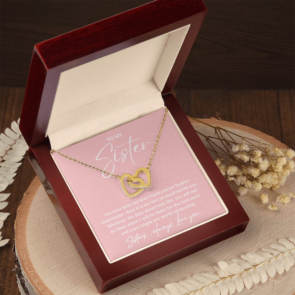 To My Sister - Breast Cancer Awareness Necklace