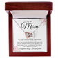 To My Mom - Breast Cancer Awareness Necklace