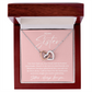 To My Sister - Breast Cancer Awareness Necklace