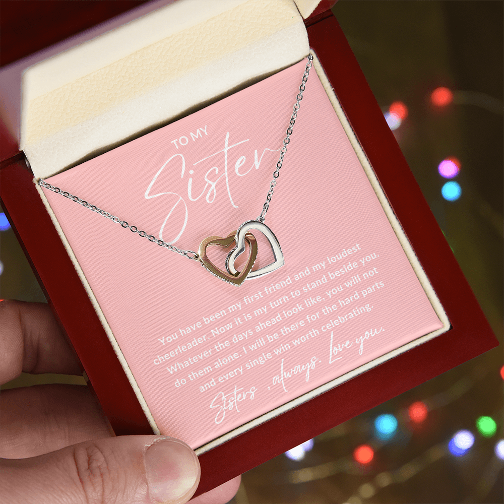 To My Sister - Breast Cancer Awareness Necklace