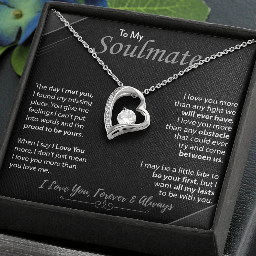 To My Soulmate | Forever Love Necklace