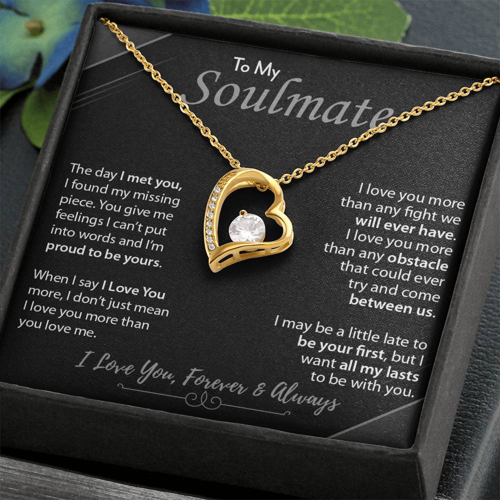 To My Soulmate | Forever Love Necklace