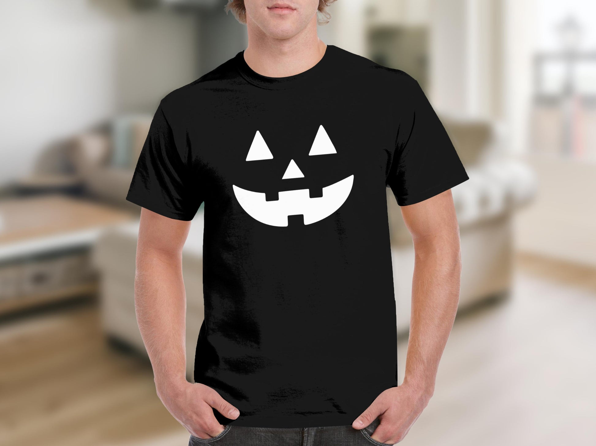 Halloween Pumpkin Face Design Shirt product
