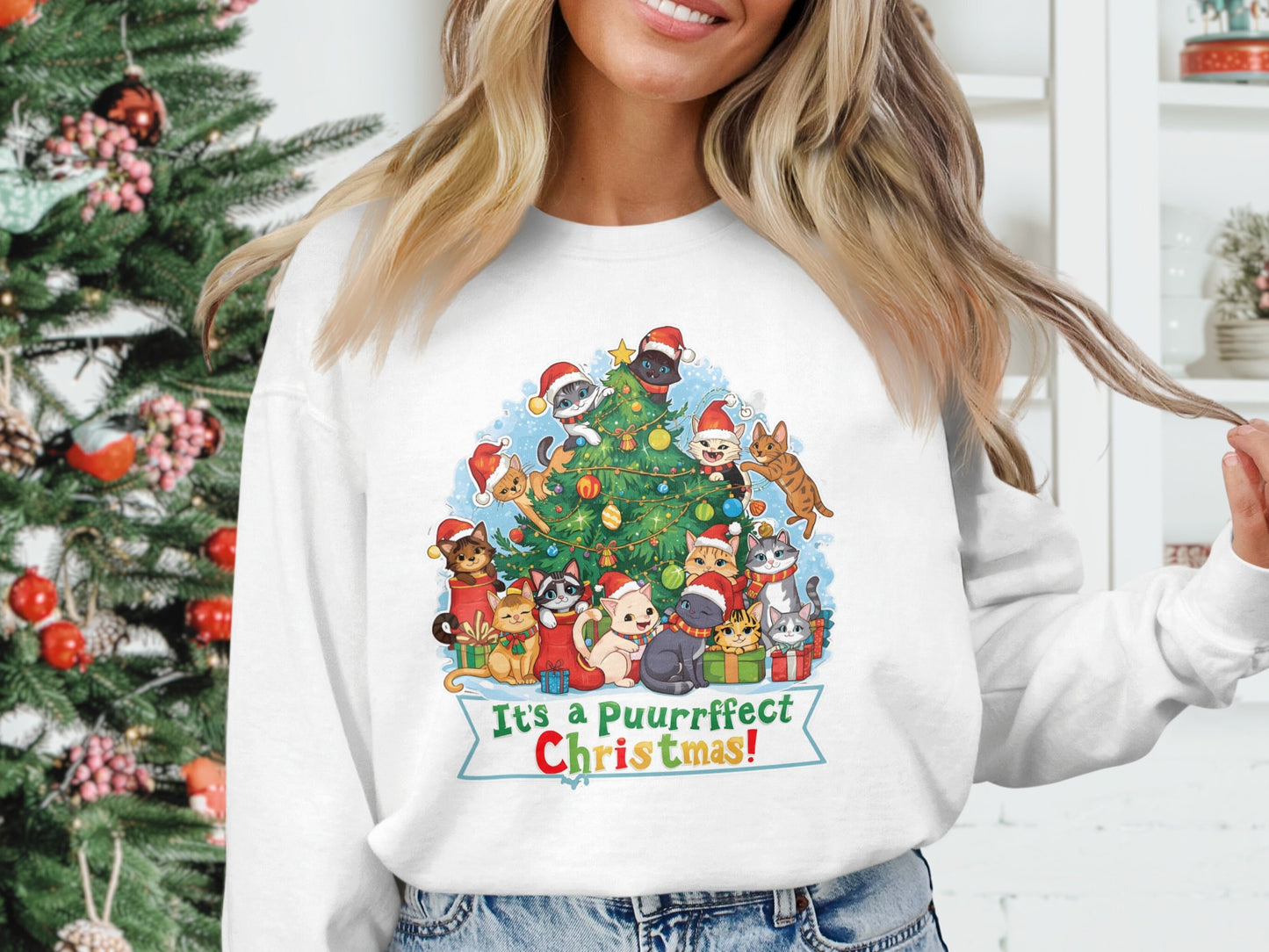 Celebrate a Puurrrfect Christmas with Cat Sweater