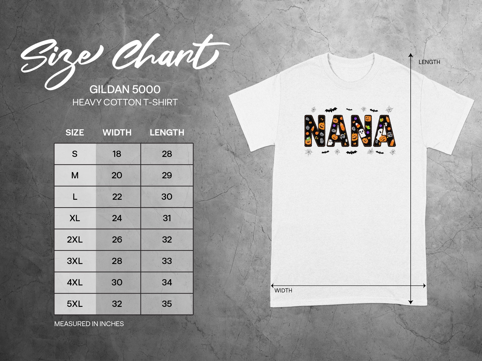 Halloween Themed Nana Design White T-Shirt product