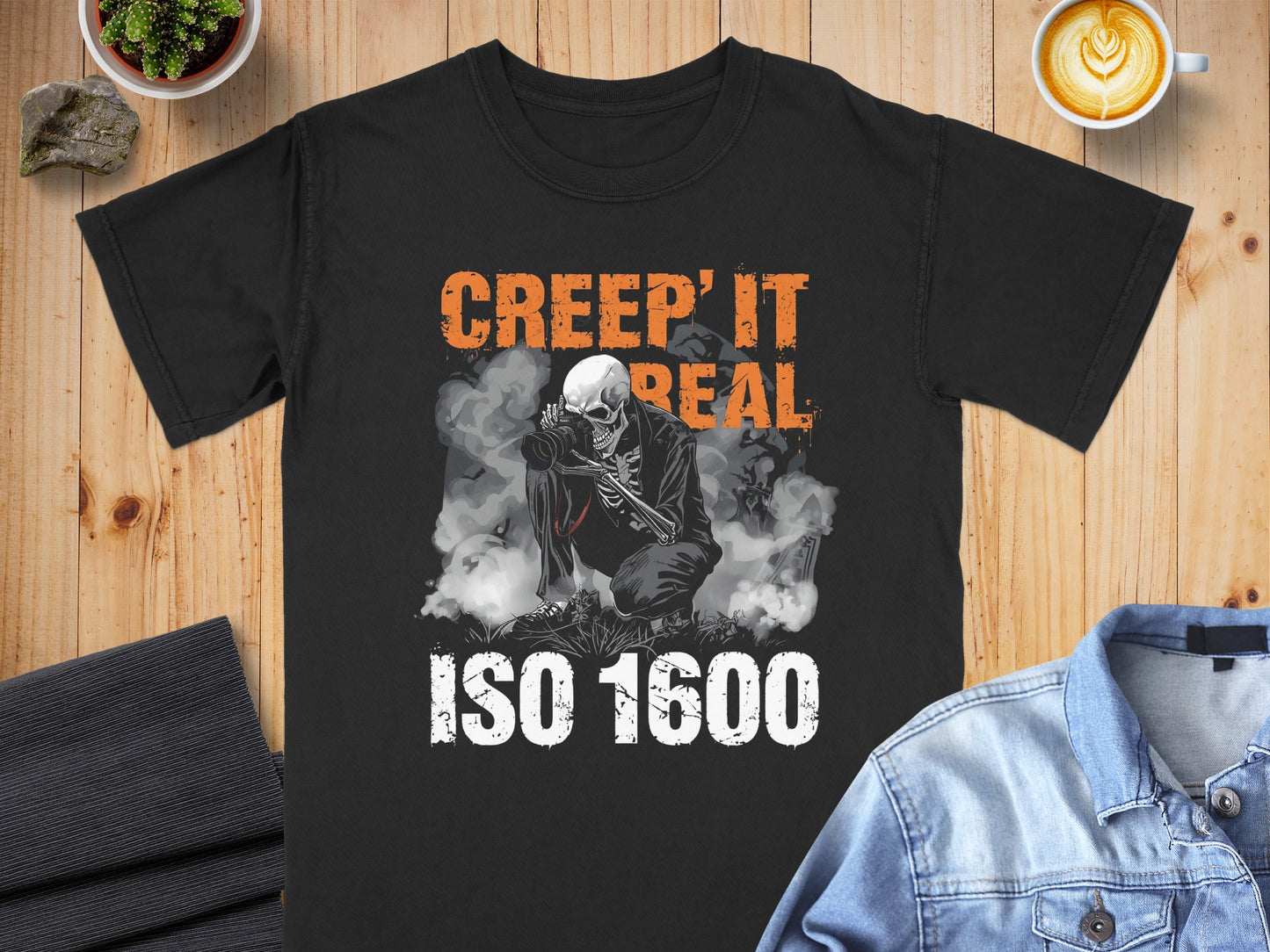 Creep It Real ISO 1600 Graphic Printed T-shirt product type