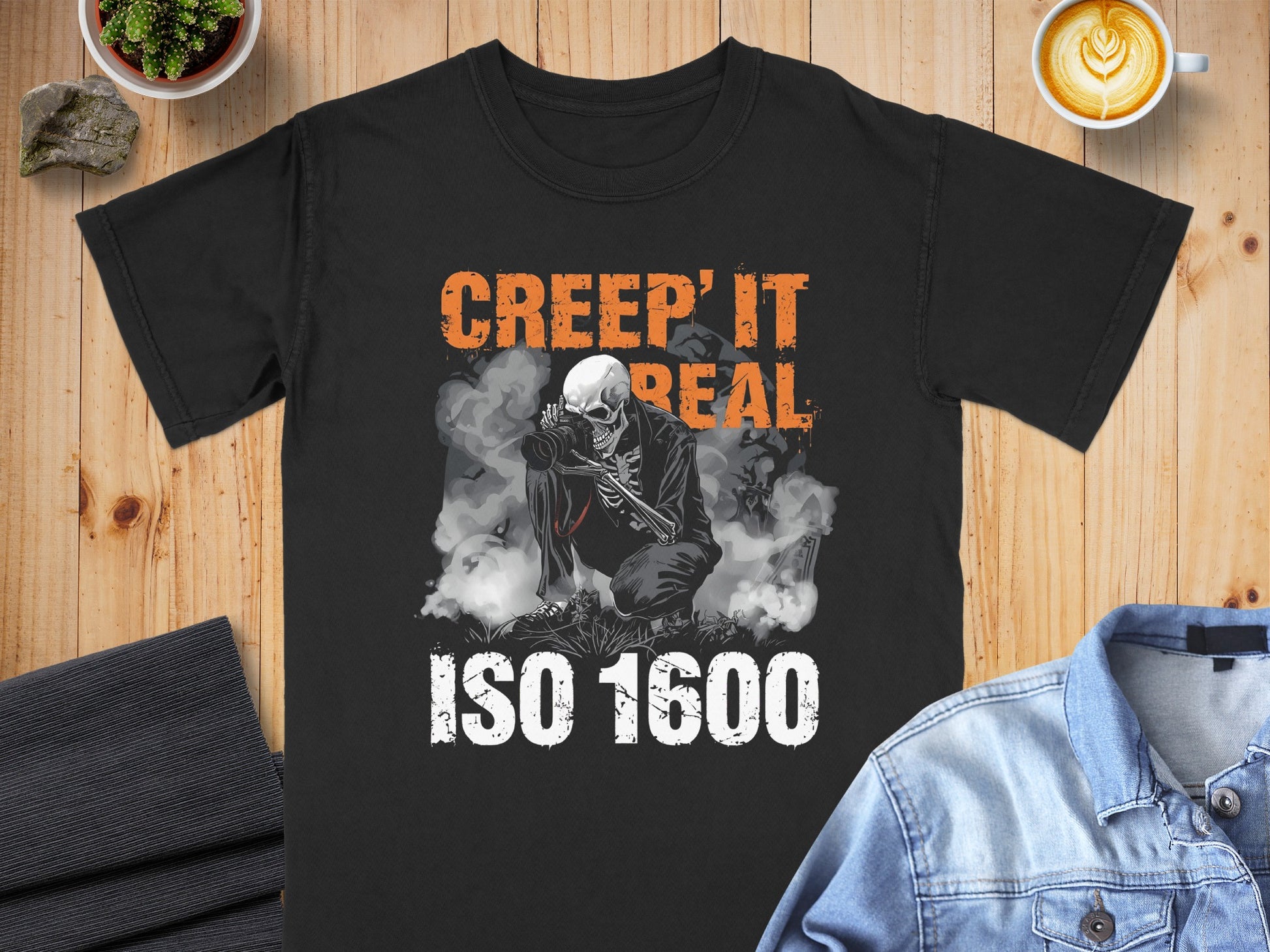 Creep It Real ISO 1600 Graphic Printed T-shirt product type